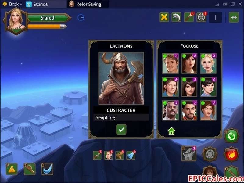 Epic Realm Saga Gameplay Screenshot